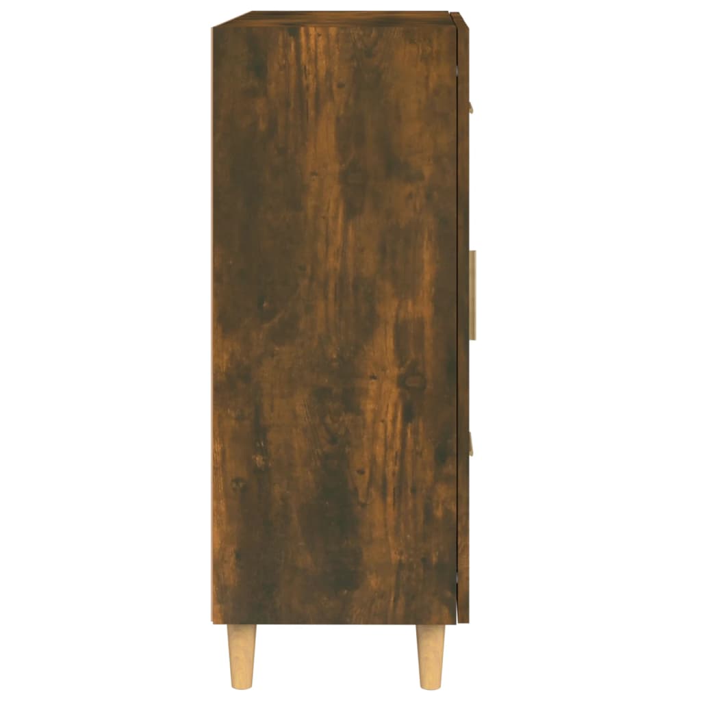vidaXL Dulap, stejar fumuriu, 69,5x34x90 cm, lemn compozit