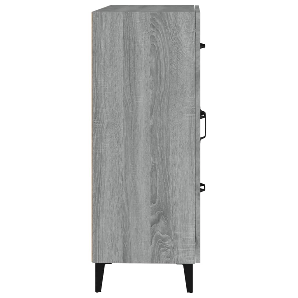 vidaXL Dulap, gri sonoma, 69,5x34x90 cm, lemn compozit vidaXL Dulap, gri sonoma, 69,5x34x90 cm, lemn compozit