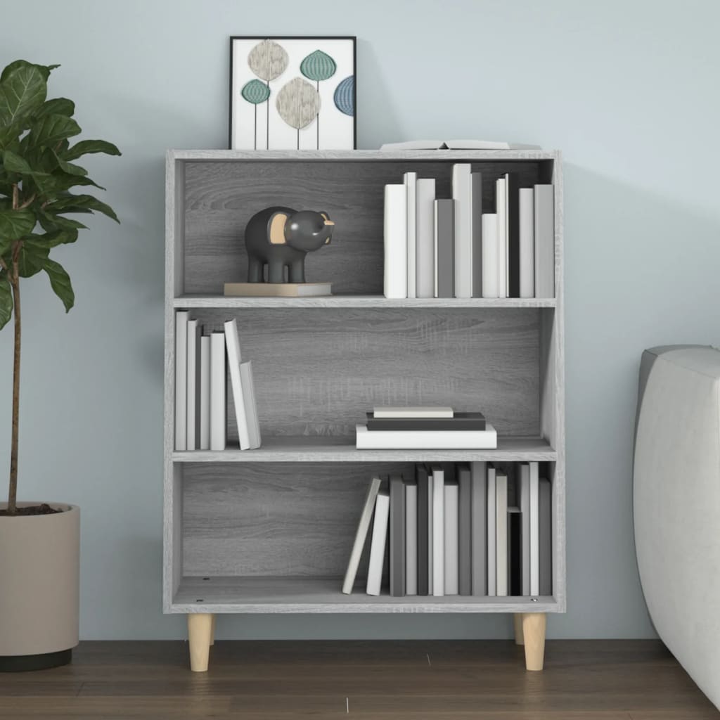 vidaXL Servantă, gri sonoma, 69,5x32,5x90 cm, lemn prelucrat vidaXL Servantă, gri sonoma, 69,5x32,5x90 cm, lemn prelucrat