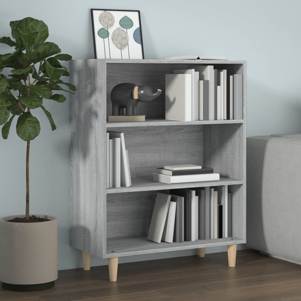 vidaXL Servantă, gri sonoma, 69,5x32,5x90 cm, lemn prelucrat vidaXL Servantă, gri sonoma, 69,5x32,5x90 cm, lemn prelucrat