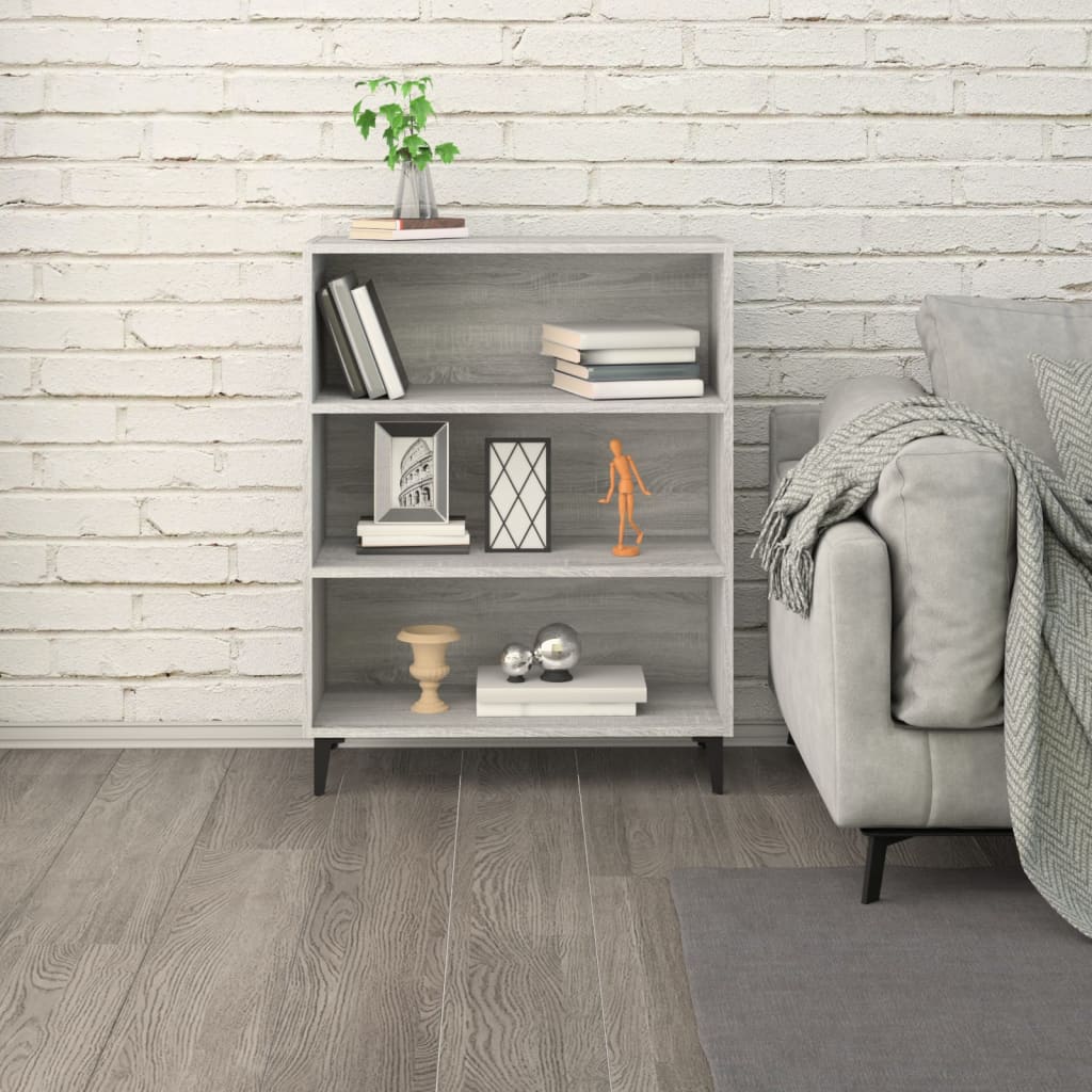 vidaXL Servantă, gri sonoma, 69,5x32,5x90 cm, lemn prelucrat vidaXL Servantă, gri sonoma, 69,5x32,5x90 cm, lemn prelucrat