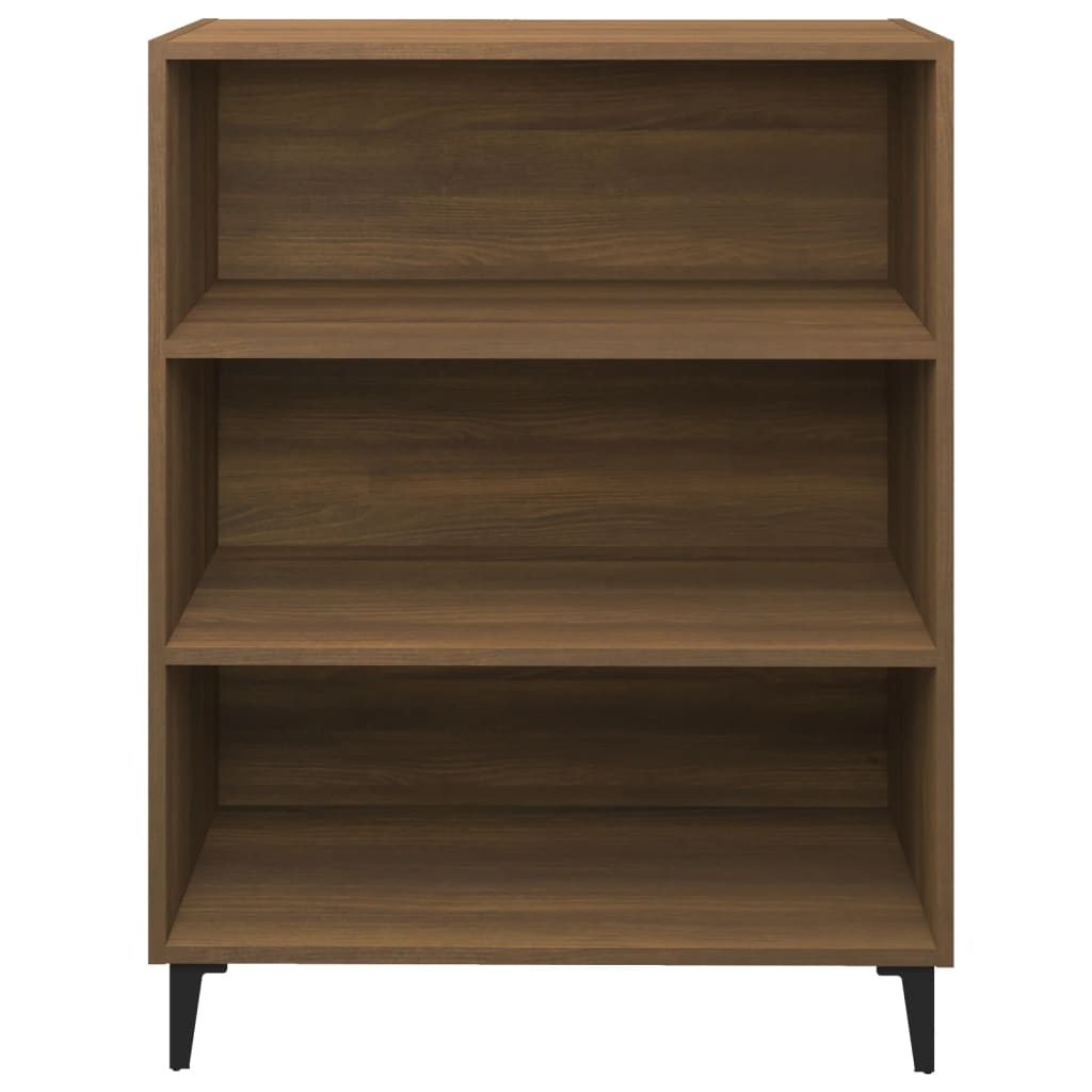 vidaXL Servantă, stejar maro, 69,5x32,5x90 cm, lemn prelucrat