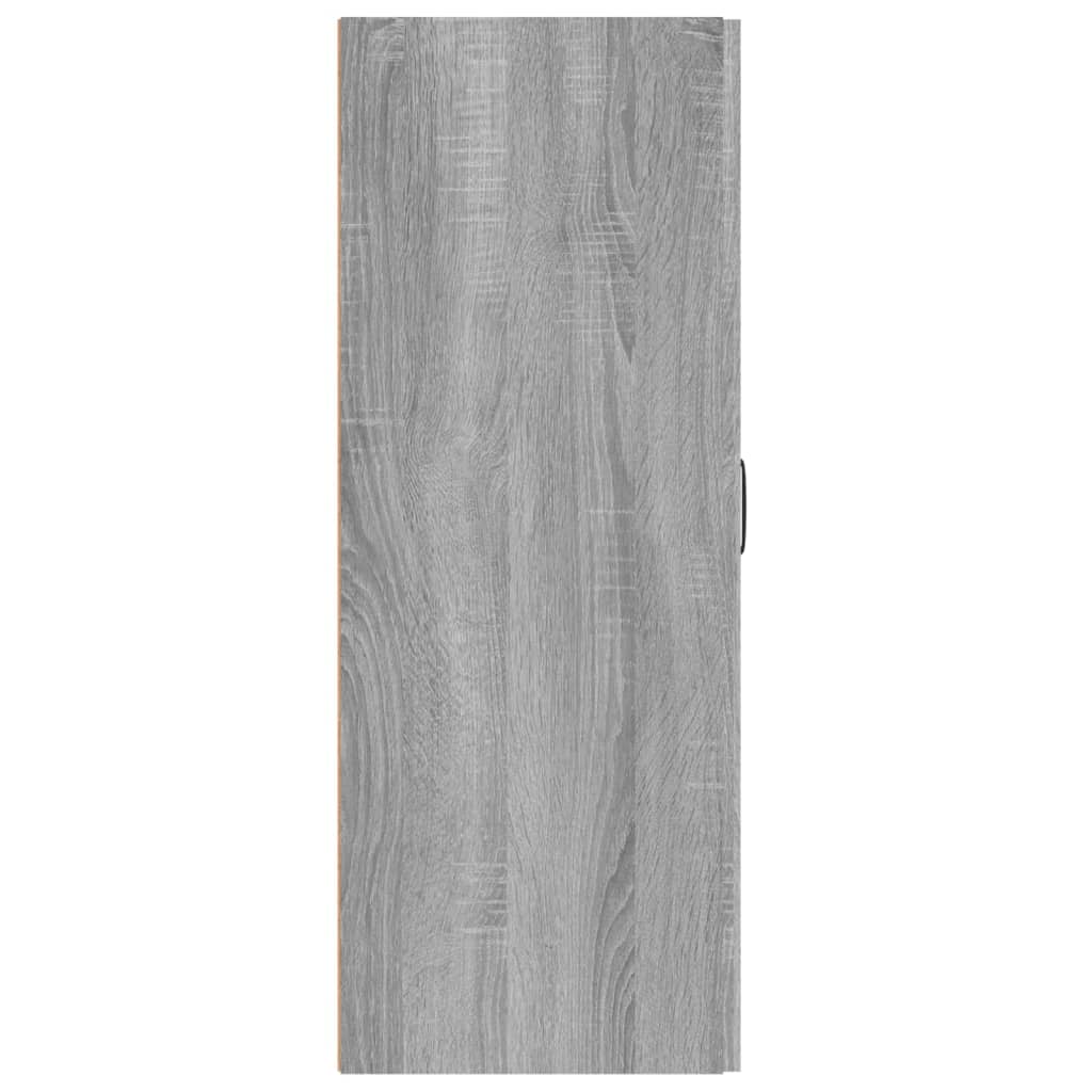 vidaXL Dulap suspendat, gri sonoma, 69,5x34x90 cm, lemn prelucrat vidaXL Dulap suspendat, gri sonoma, 69,5x34x90 cm, lemn prelucrat