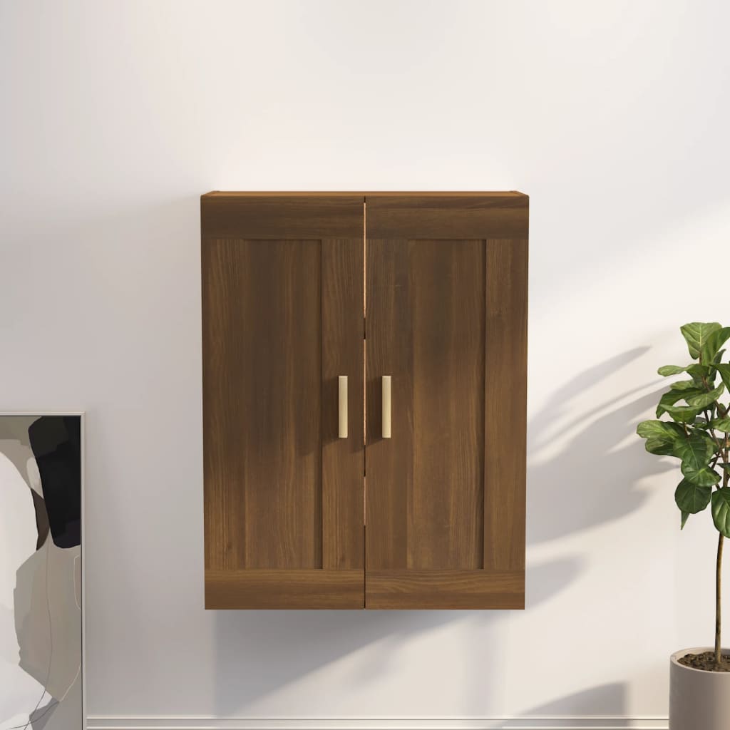 vidaXL Dulap de perete, stejar maro, 69,5x32,5x90 cm, lemn prelucrat vidaXL Dulap de perete, stejar maro, 69,5x32,5x90 cm, lemn prelucrat