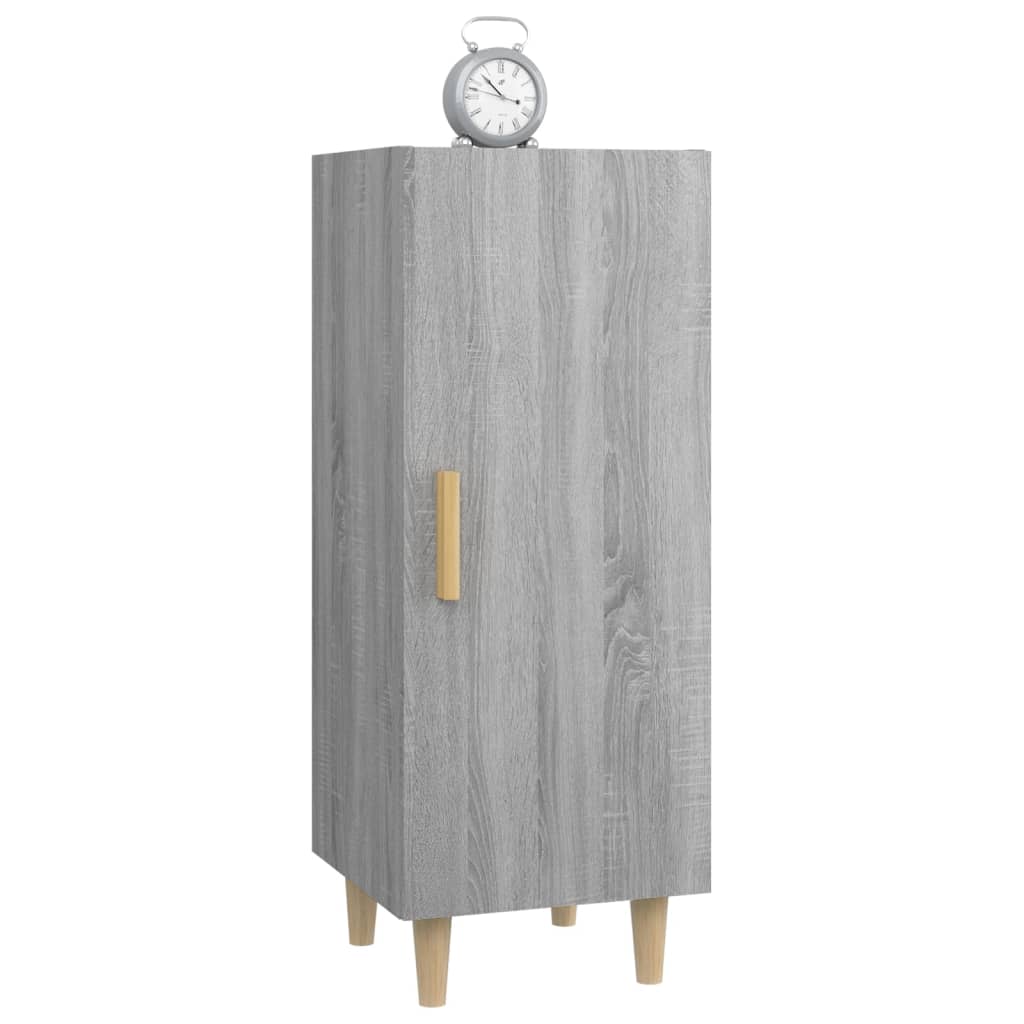 vidaXL Servantă, gri sonoma, 34,5x34x90 cm, lemn compozit vidaXL Servantă, gri sonoma, 34,5x34x90 cm, lemn compozit
