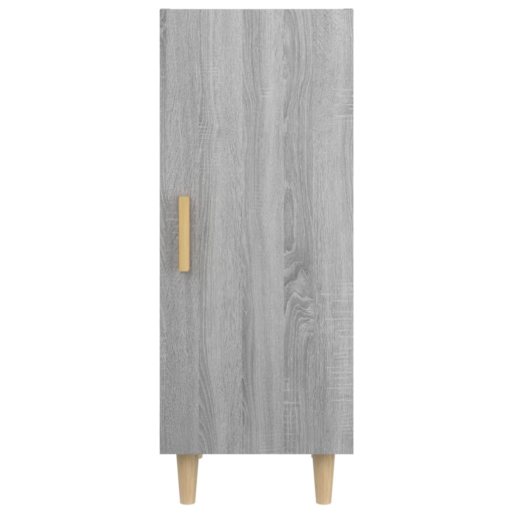 vidaXL Servantă, gri sonoma, 34,5x34x90 cm, lemn compozit vidaXL Servantă, gri sonoma, 34,5x34x90 cm, lemn compozit