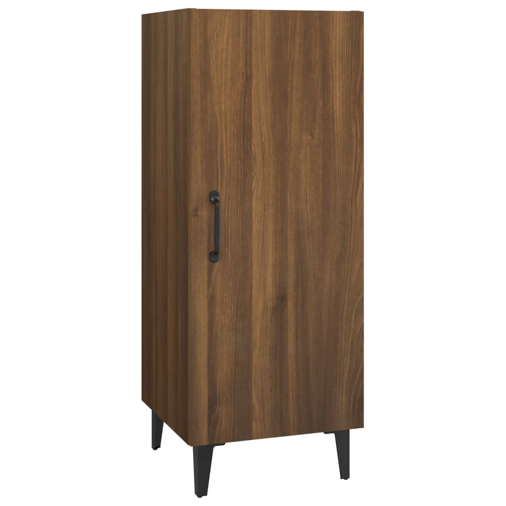 vidaXL Servantă, stejar maro, 34,5x34x90 cm, lemn prelucrat vidaXL Servantă, stejar maro, 34,5x34x90 cm, lemn prelucrat