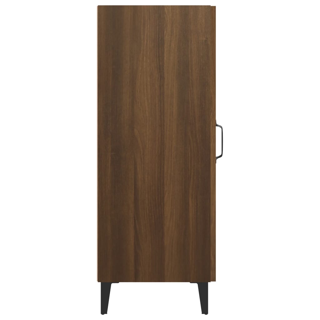 vidaXL Servantă, stejar maro, 34,5x34x90 cm, lemn prelucrat vidaXL Servantă, stejar maro, 34,5x34x90 cm, lemn prelucrat
