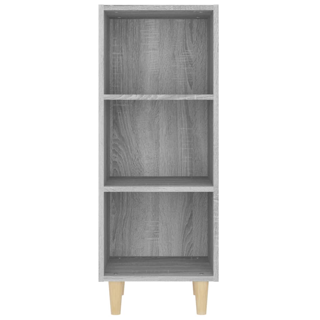 vidaXL Servantă, gri sonoma, 34,5x32,5x90 cm, lemn compozit vidaXL Servantă, gri sonoma, 34,5x32,5x90 cm, lemn compozit