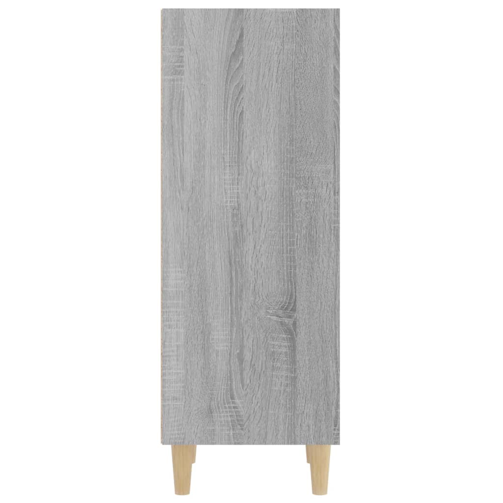 vidaXL Servantă, gri sonoma, 34,5x32,5x90 cm, lemn compozit vidaXL Servantă, gri sonoma, 34,5x32,5x90 cm, lemn compozit