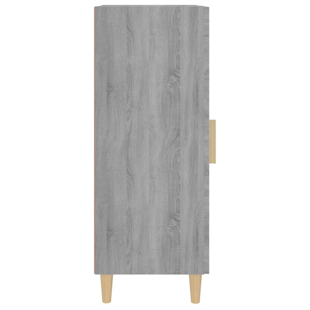 vidaXL Servantă, gri sonoma, 34,5x34x90 cm, lemn compozit vidaXL Servantă, gri sonoma, 34,5x34x90 cm, lemn compozit