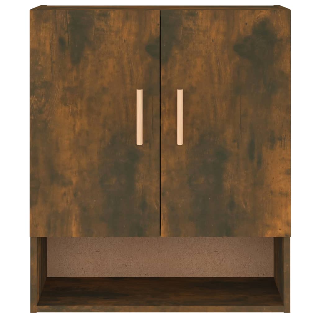 vidaXL Dulap de perete, stejar fumuriu, 60x31x70 cm, lemn compozit