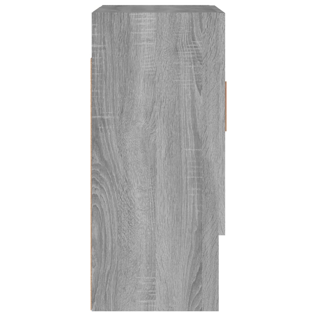 vidaXL Dulap de perete, gri sonoma, 60x31x70 cm, lemn compozit