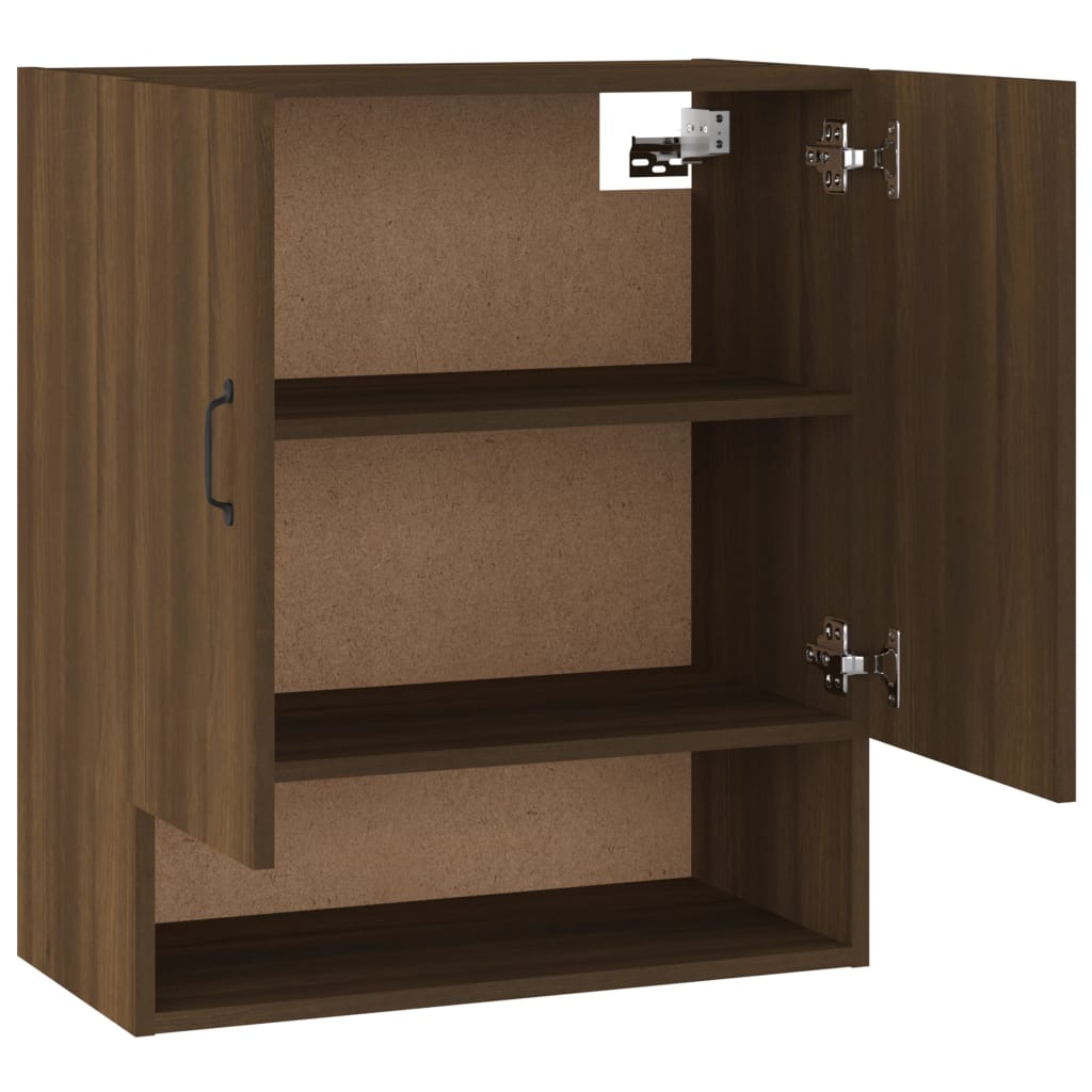 vidaXL Dulap de perete, stejar maro, 60x31x70 cm, lemn prelucrat