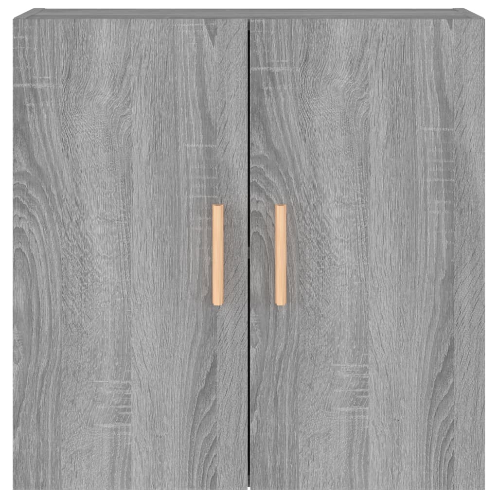 vidaXL Dulap de perete, sonoma gri, 60x30x60 cm, lemn prelucrat