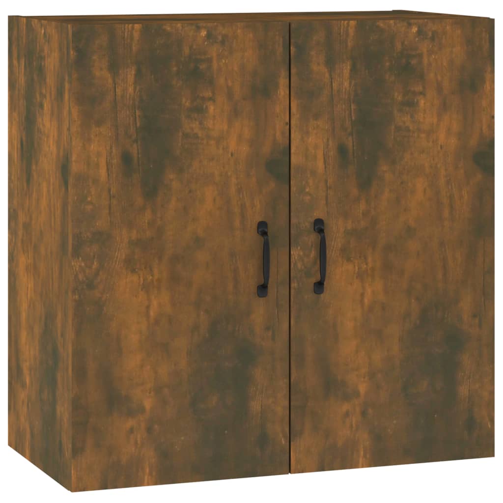 vidaXL Dulap de perete, stejar fumuriu, 60x31x60 cm, lemn compozit