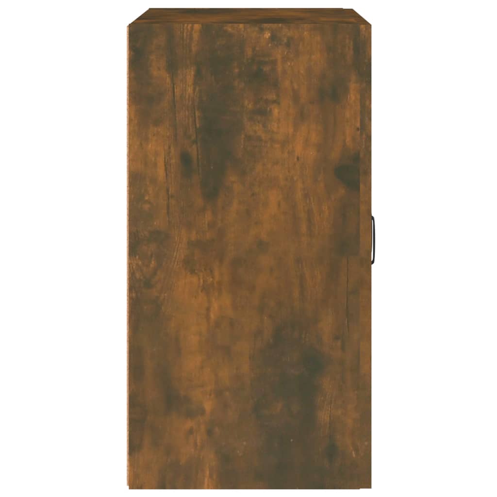 vidaXL Dulap de perete, stejar fumuriu, 60x31x60 cm, lemn compozit