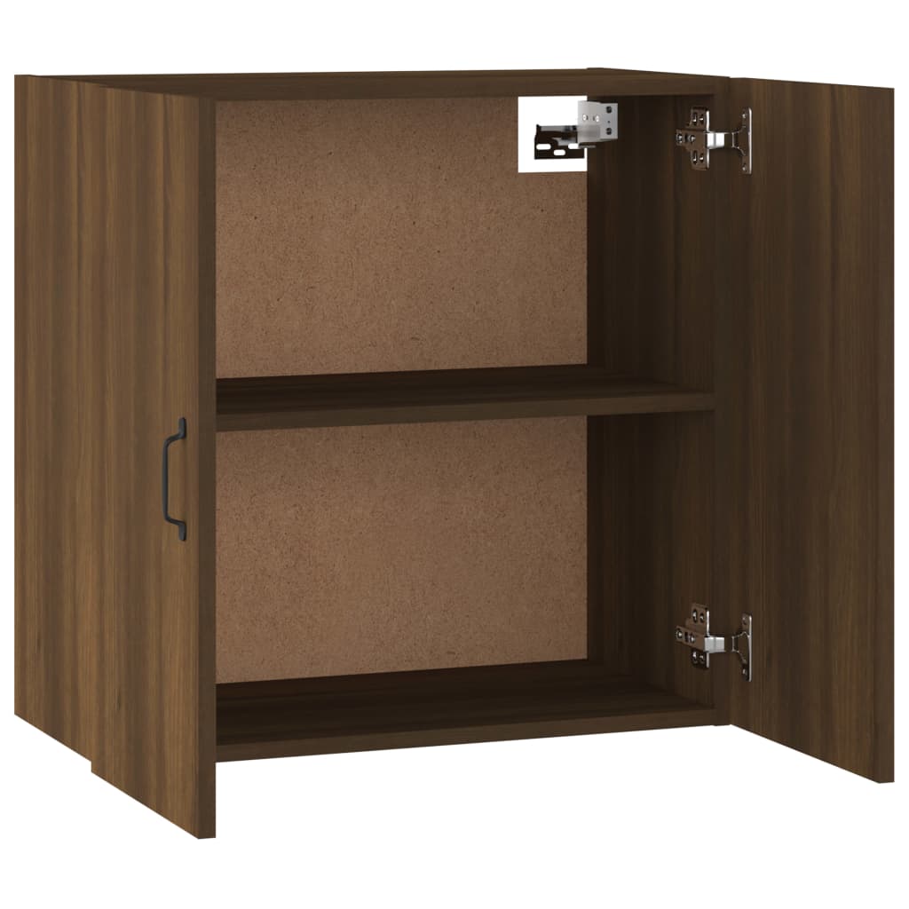 vidaXL Dulap de perete, stejar maro, 60x31x60 cm, lemn compozit