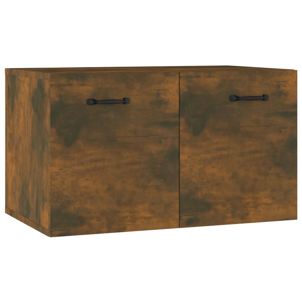 vidaXL Dulap de perete, stejar fumuriu, 60x36,5x35 cm, lemn prelucrat