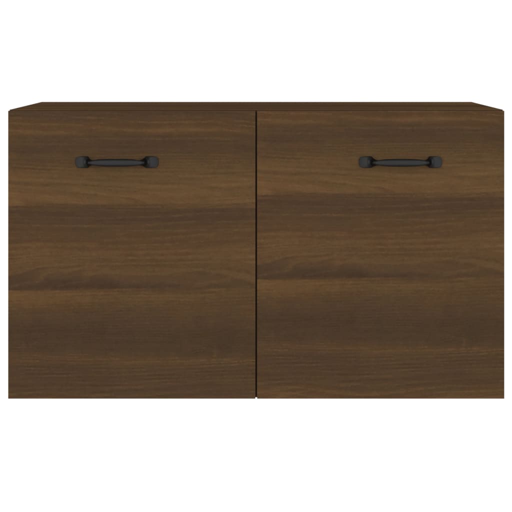 vidaXL Dulap de perete, stejar maro, 60x36,5x35 cm, lemn prelucrat