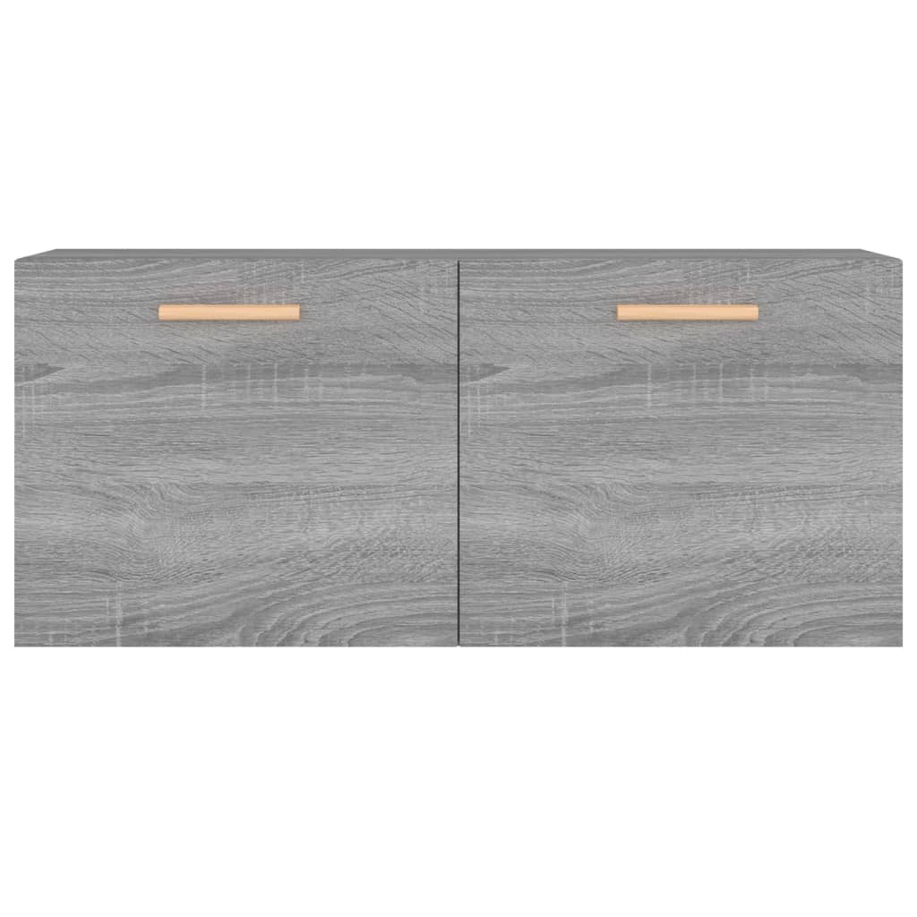 vidaXL Dulap de perete, gri sonoma, 80x35x36,5 cm, lemn compozit vidaXL Dulap de perete, gri sonoma, 80x35x36,5 cm, lemn compozit