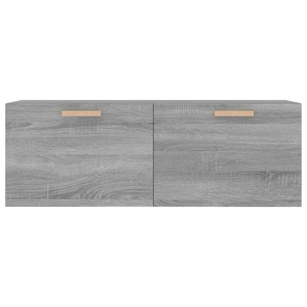 vidaXL Dulap de perete, gri sonoma, 100x36,5x35 cm, lemn prelucrat vidaXL Dulap de perete, gri sonoma, 100x36,5x35 cm, lemn prelucrat