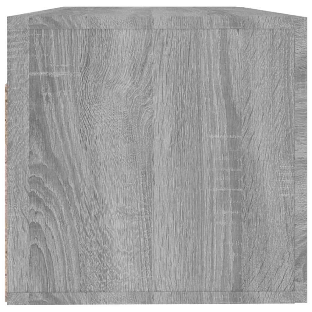 vidaXL Dulap de perete, gri sonoma, 100x36,5x35 cm, lemn prelucrat vidaXL Dulap de perete, gri sonoma, 100x36,5x35 cm, lemn prelucrat