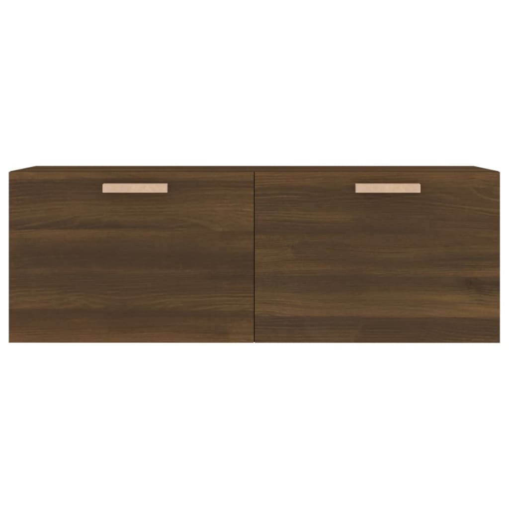 vidaXL Dulap de perete, stejar maro, 100x36,5x35 cm, lemn prelucrat