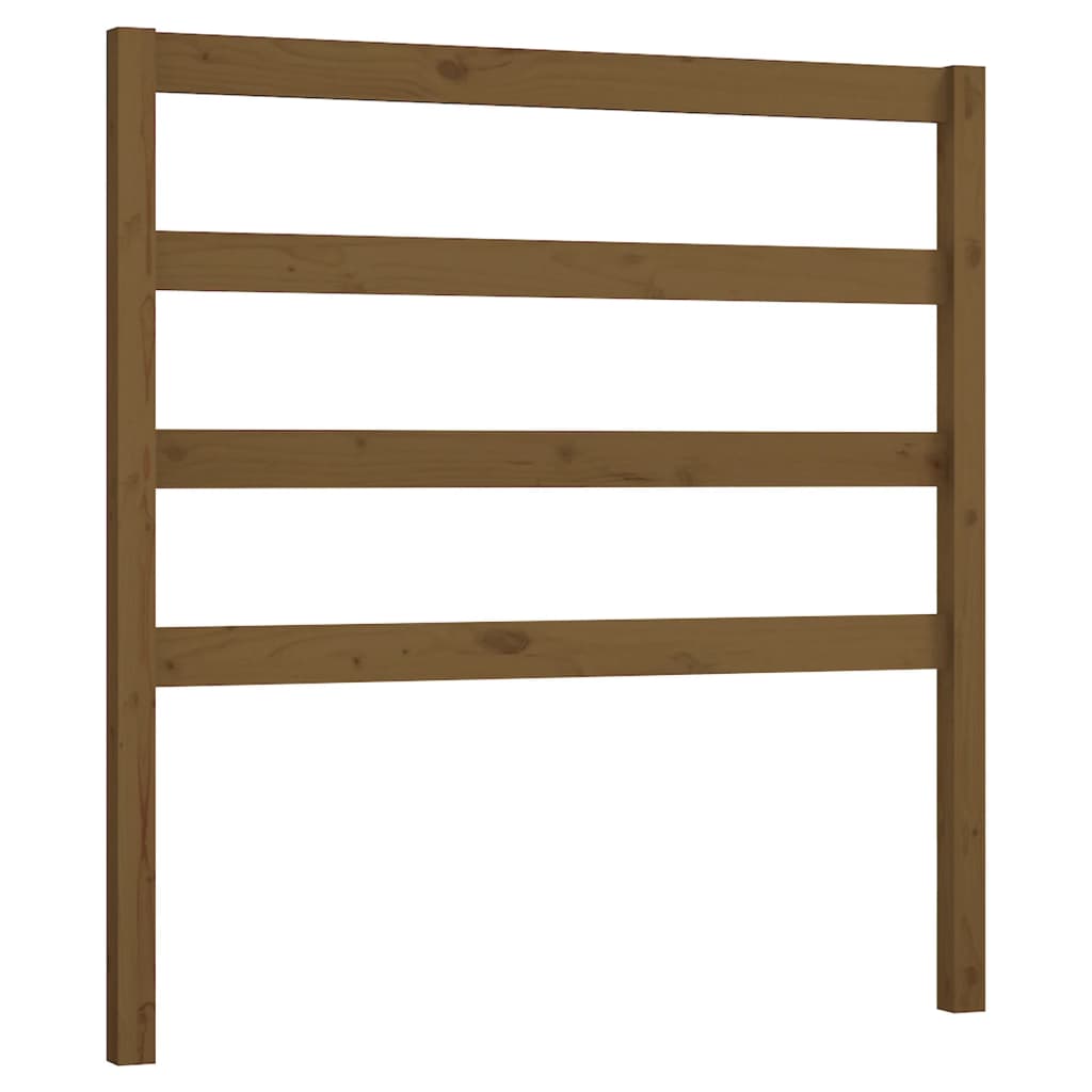 vidaXL Tăblie de pat, maro miere, 96x4x100 cm, lemn masiv de pin vidaXL Tăblie de pat, maro miere, 96x4x100 cm, lemn masiv de pin