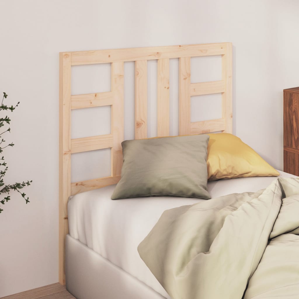 vidaXL Tăblie de pat, 96x4x100 cm, lemn masiv de pin
