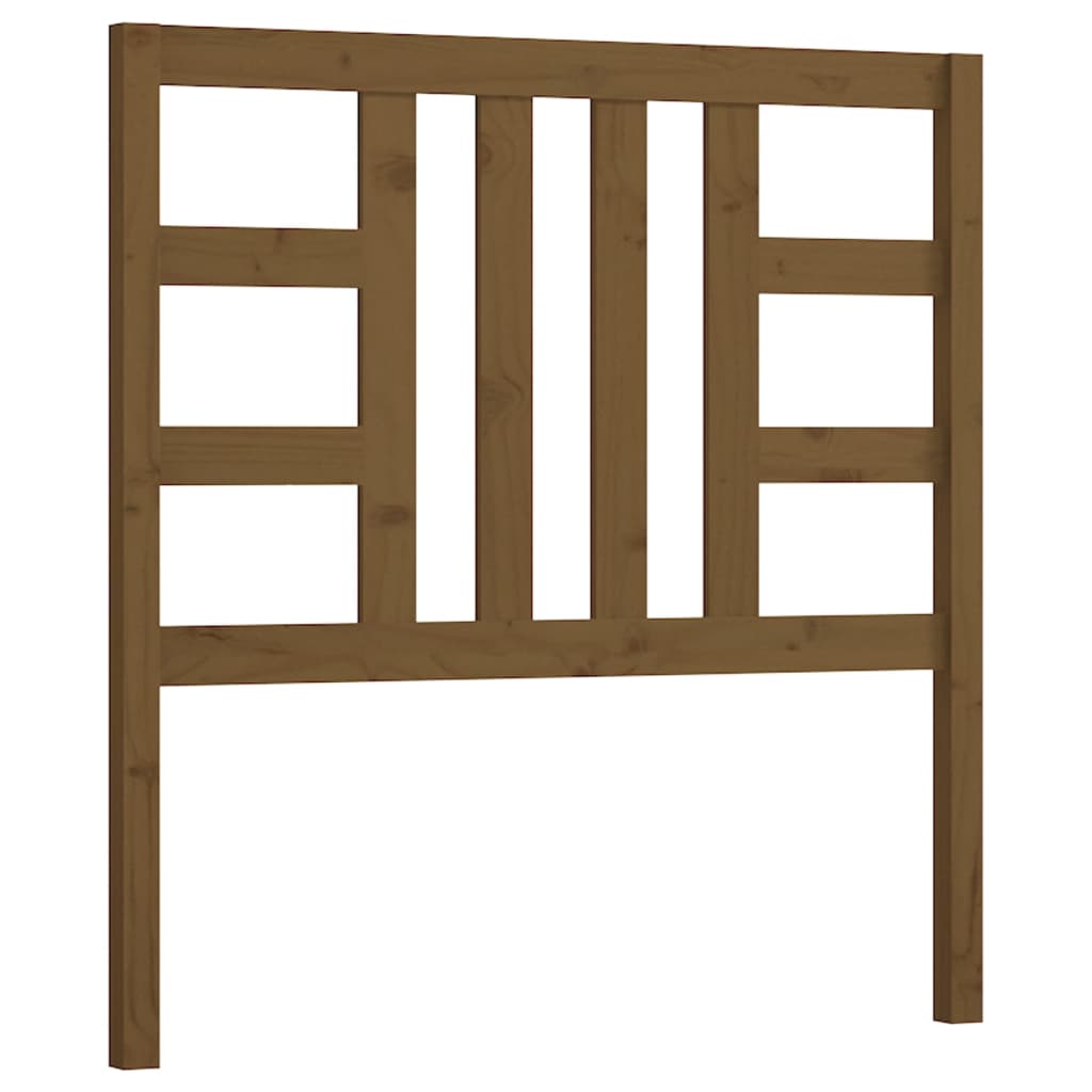 vidaXL Tăblie de pat, maro miere, 96x4x100 cm, lemn masiv de pin vidaXL Tăblie de pat, maro miere, 96x4x100 cm, lemn masiv de pin