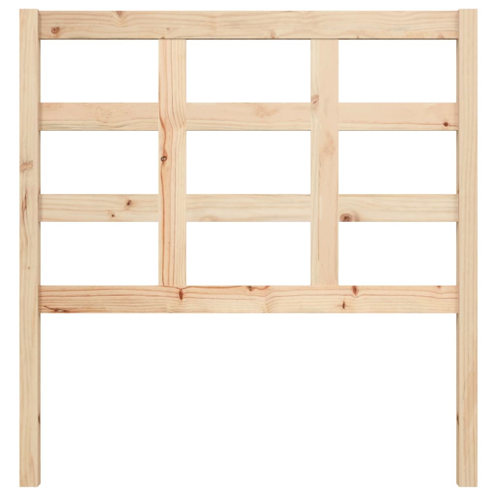 vidaXL Tăblie de pat, 95,5x4x100 cm, lemn masiv de pin