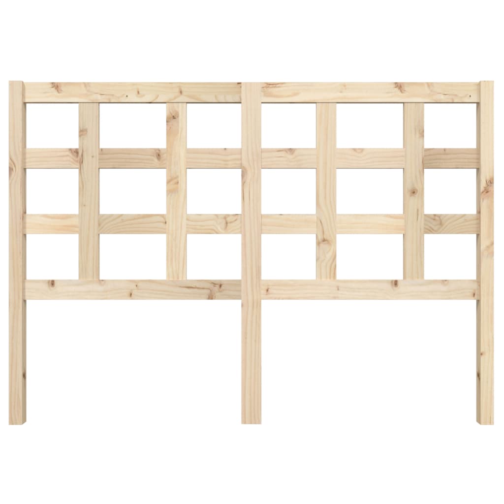 vidaXL Tăblie de pat, 140,5x4x100 cm, lemn masiv de pin