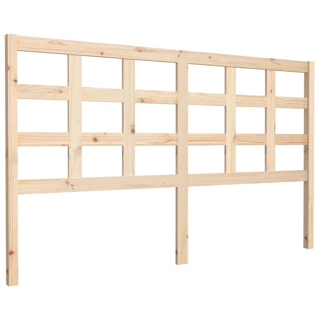 vidaXL Tăblie de pat, 165,5x4x100 cm, lemn masiv de pin