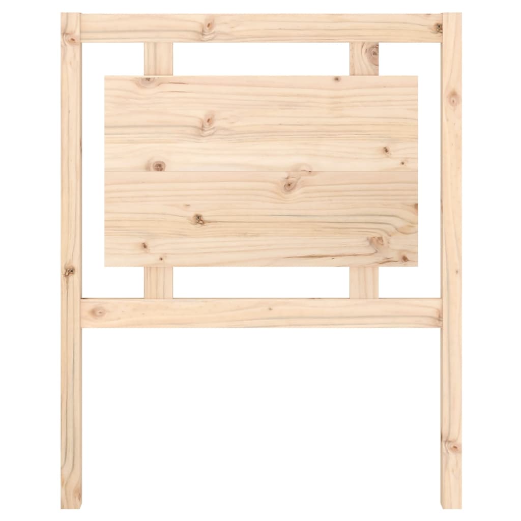 vidaXL Tăblie de pat, 80,5x4x100 cm, lemn masiv de pin vidaXL Tăblie de pat, 80,5x4x100 cm, lemn masiv de pin