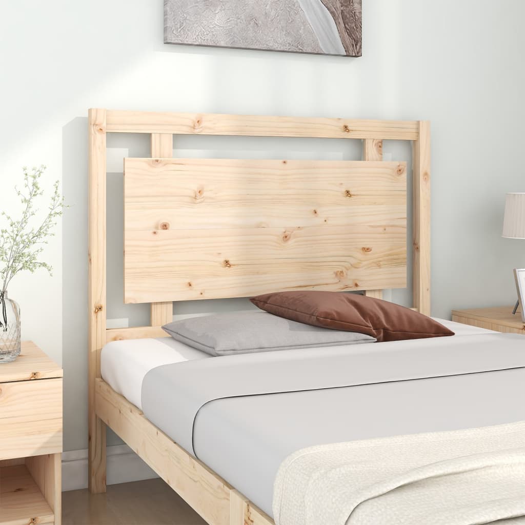 vidaXL Tăblie de pat, 105,5x4x100 cm, lemn masiv de pin