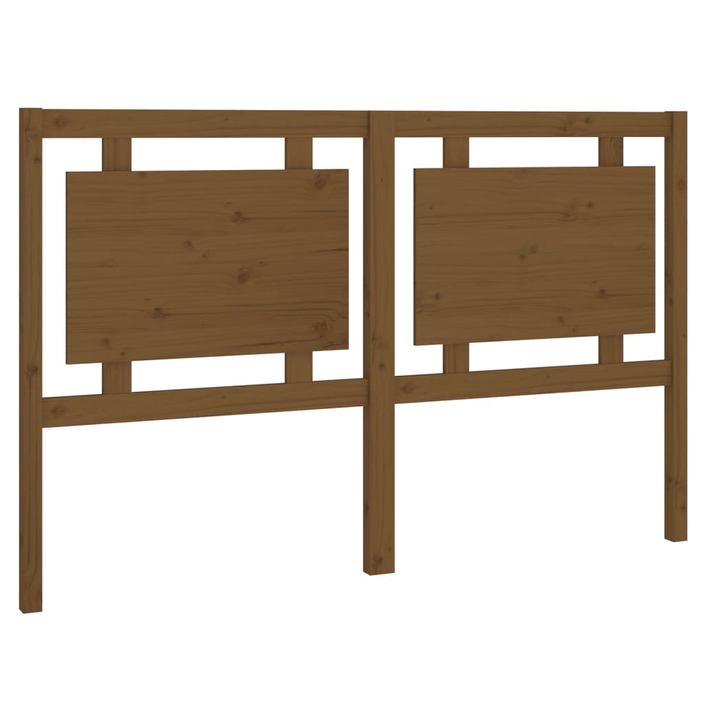 vidaXL Tăblie de pat, maro miere, 155,5x4x100 cm, lemn masiv de pin