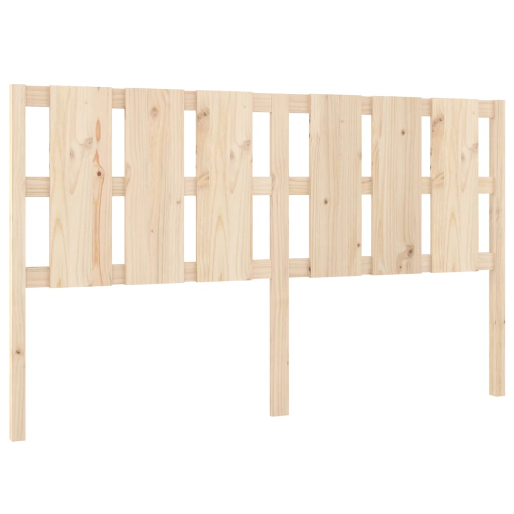 vidaXL Tăblie de pat, 165,5x4x100 cm, lemn masiv de pin