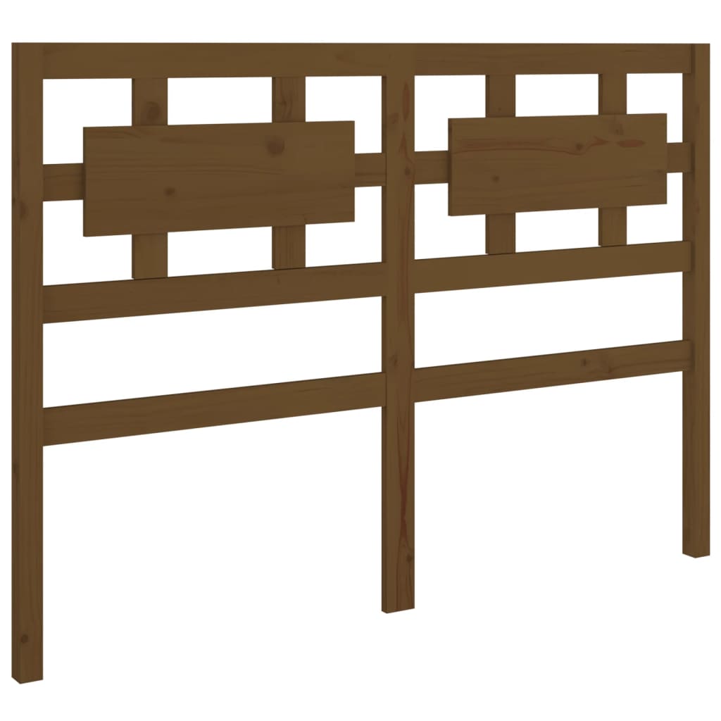 vidaXL Tăblie de pat, maro miere, 145,5x4x100 cm, lemn masiv de pin vidaXL Tăblie de pat, maro miere, 145,5x4x100 cm, lemn masiv de pin
