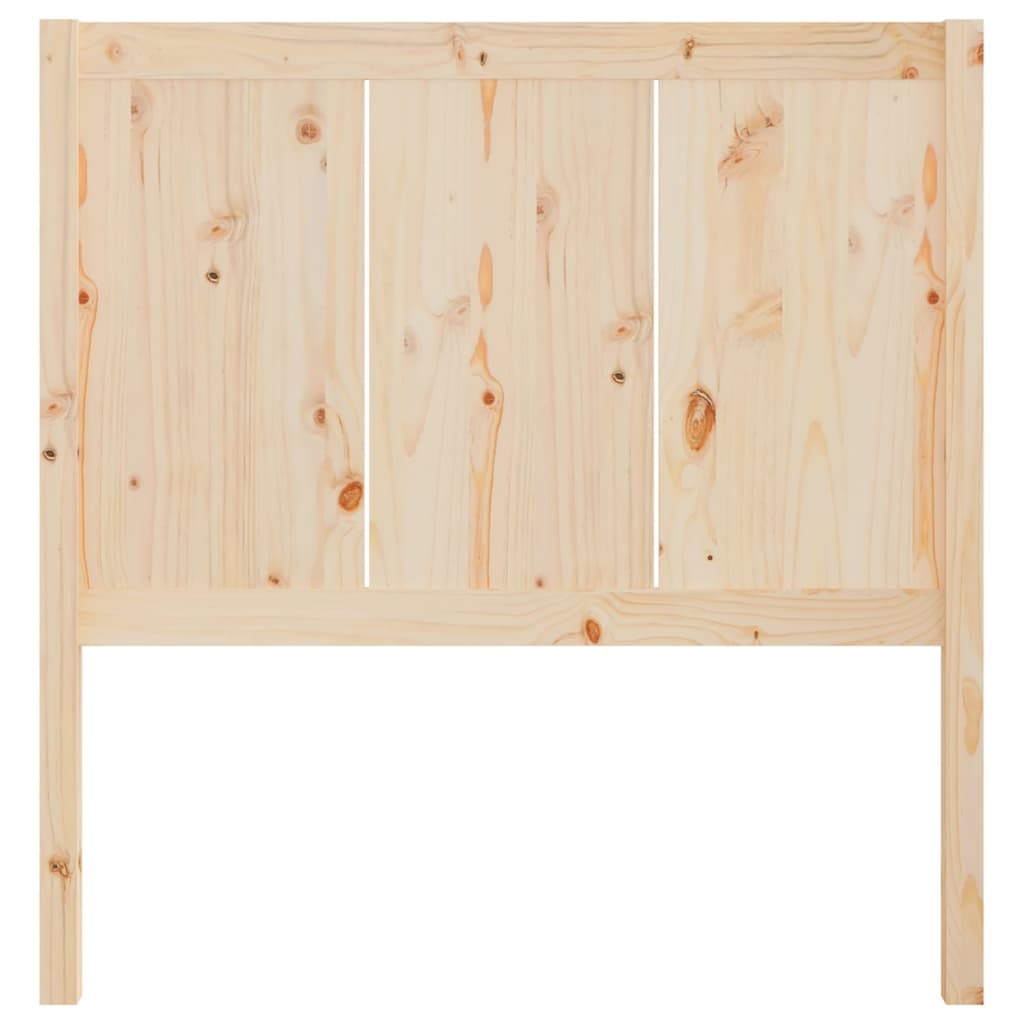 vidaXL Tăblie de pat, 80,5x4x100 cm, lemn masiv de pin