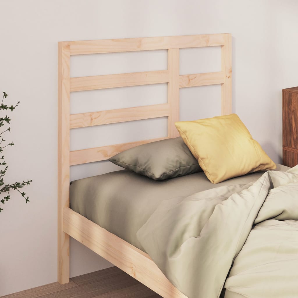 vidaXL Tăblie de pat, 81x4x104 cm, lemn masiv de pin
