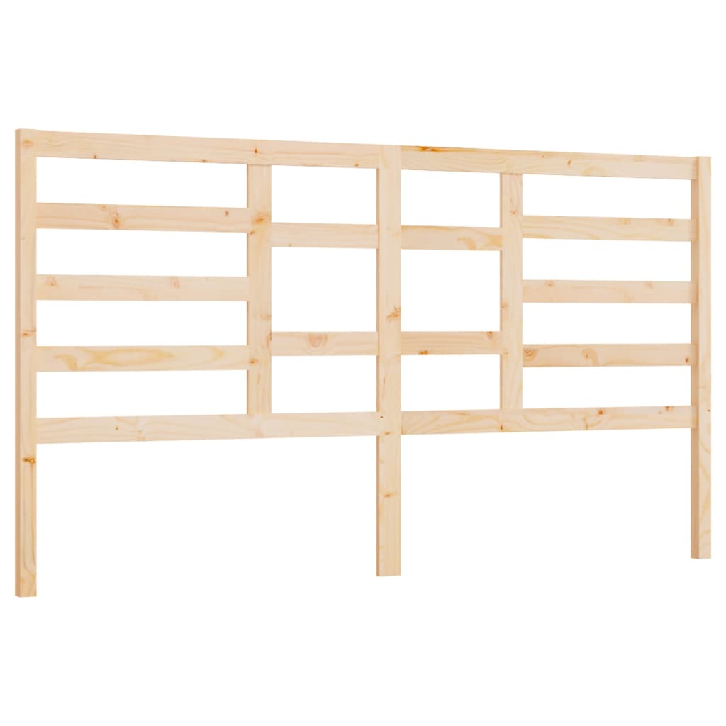 vidaXL Tăblie de pat, 206x4x104 cm, lemn masiv de pin