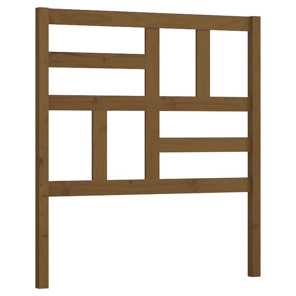vidaXL Tăblie de pat, maro miere, 96x4x104 cm, lemn masiv de pin vidaXL Tăblie de pat, maro miere, 96x4x104 cm, lemn masiv de pin