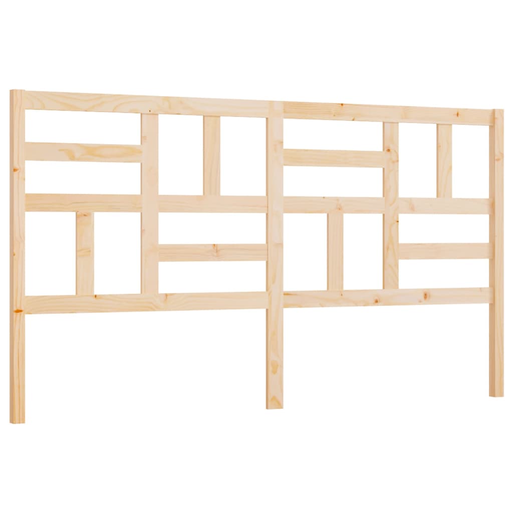 vidaXL Tăblie de pat, 206x4x104 cm, lemn masiv de pin vidaXL Tăblie de pat, 206x4x104 cm, lemn masiv de pin