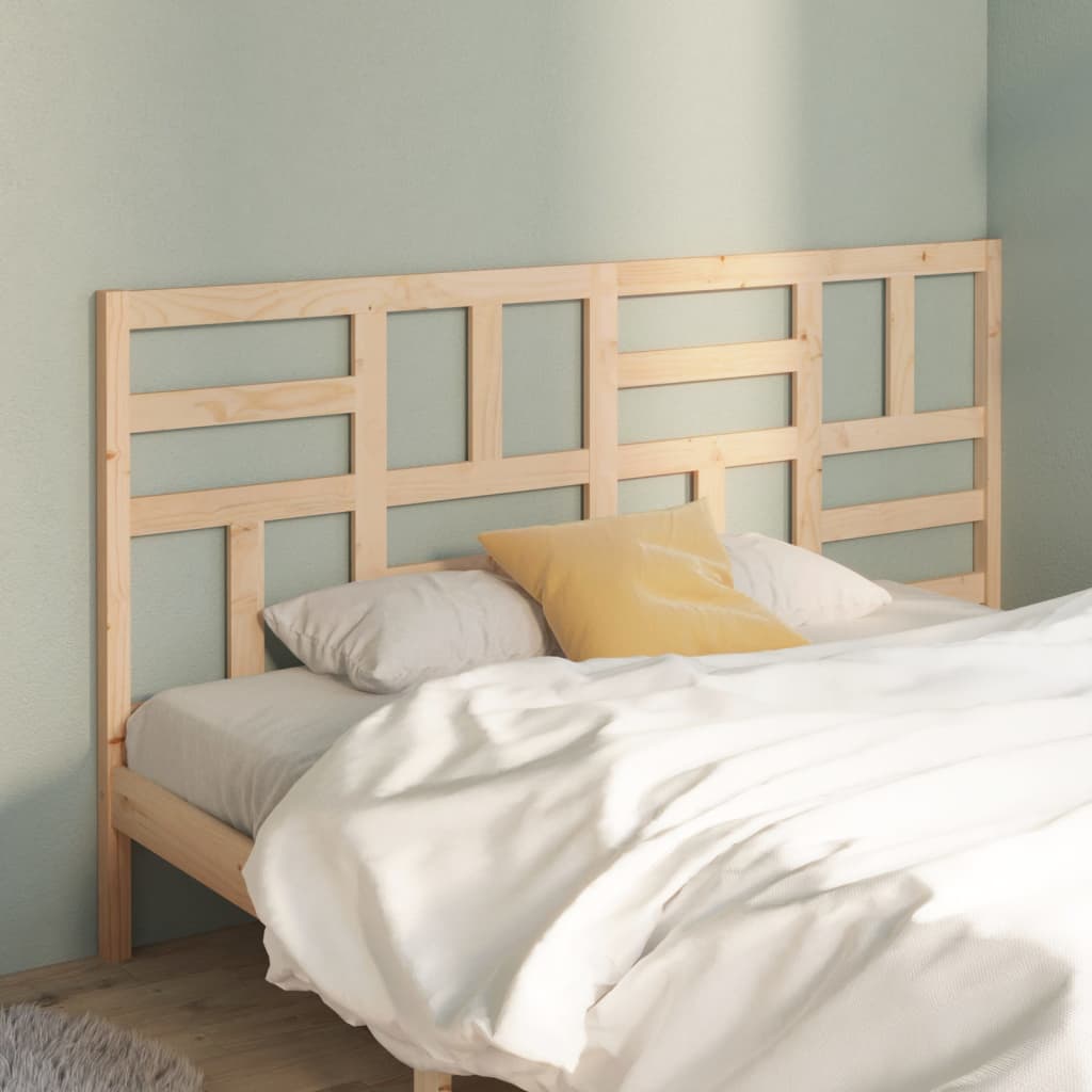 vidaXL Tăblie de pat, 206x4x104 cm, lemn masiv de pin vidaXL Tăblie de pat, 206x4x104 cm, lemn masiv de pin