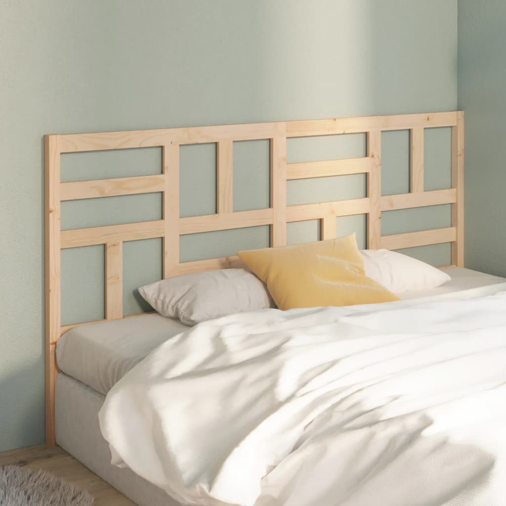 vidaXL Tăblie de pat, 206x4x104 cm, lemn masiv de pin vidaXL Tăblie de pat, 206x4x104 cm, lemn masiv de pin
