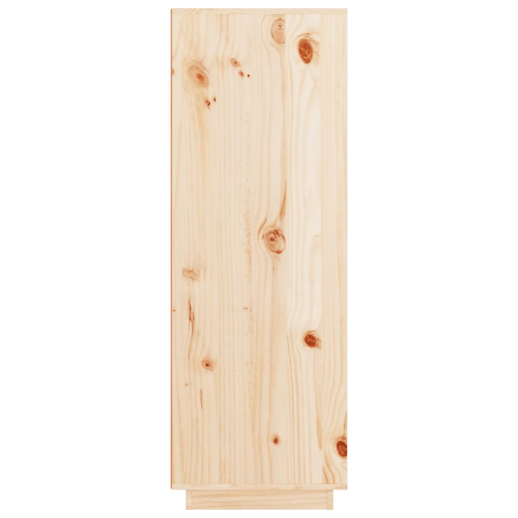 vidaXL Dulap înalt, 89x40x116,5 cm, lemn masiv de pin vidaXL Dulap înalt, 89x40x116,5 cm, lemn masiv de pin