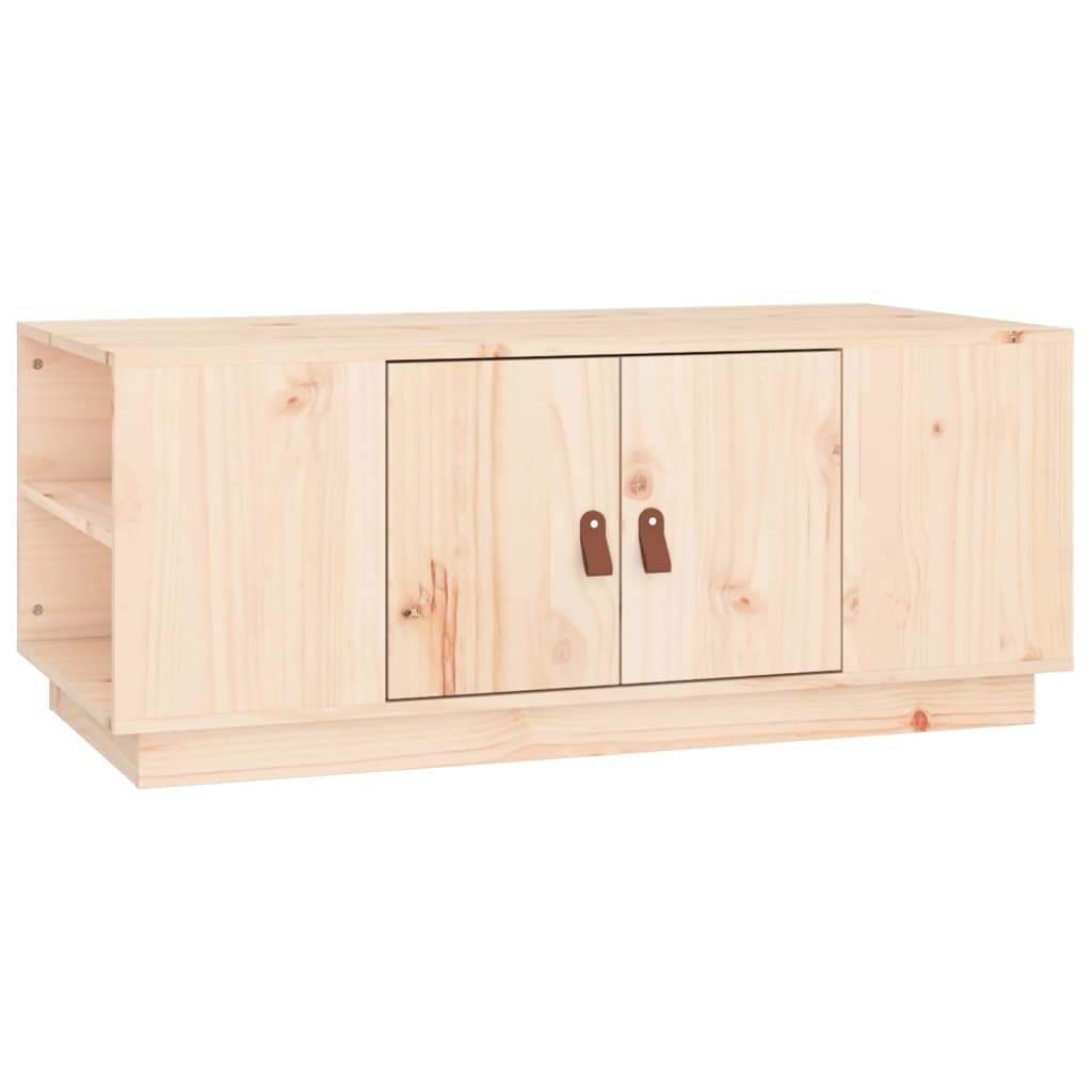 vidaXL Măsuță de cafea, 100x50x41 cm, lemn masiv de pin vidaXL Măsuță de cafea, 100x50x41 cm, lemn masiv de pin