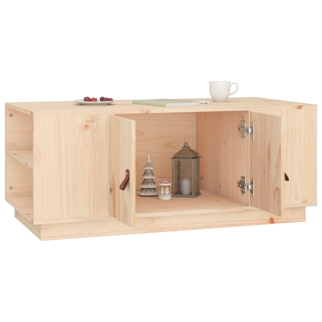 vidaXL Măsuță de cafea, 100x50x41 cm, lemn masiv de pin vidaXL Măsuță de cafea, 100x50x41 cm, lemn masiv de pin
