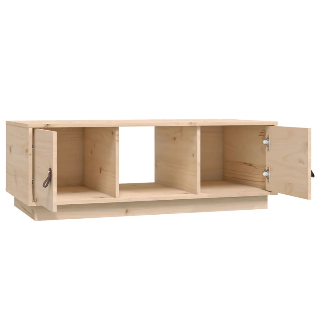 vidaXL Măsuță de cafea, 100x50x35 cm, din lemn masiv de pin vidaXL Măsuță de cafea, 100x50x35 cm, din lemn masiv de pin